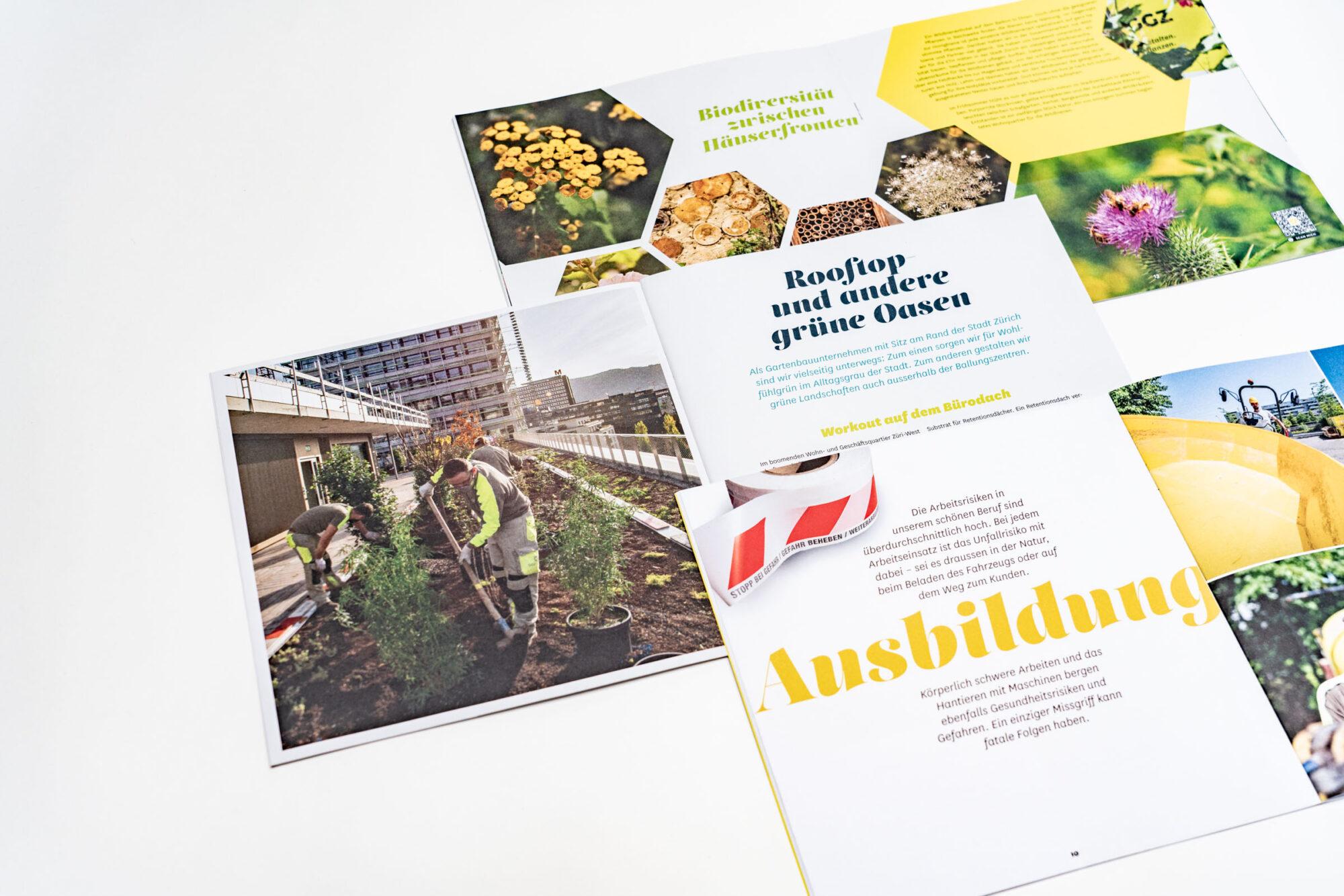 GGZ Gartenbau Genossenschaft Zürich - Corporate Communication: Magazin