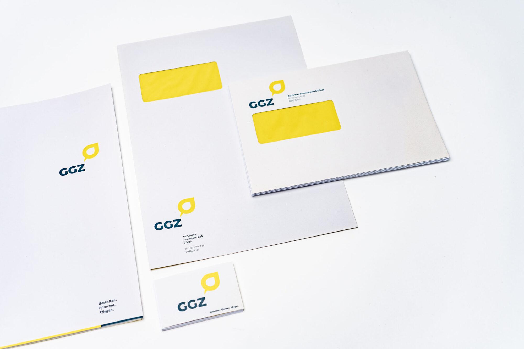 GGZ Gartenbau Genossenschaft Zürich - Corporate Design